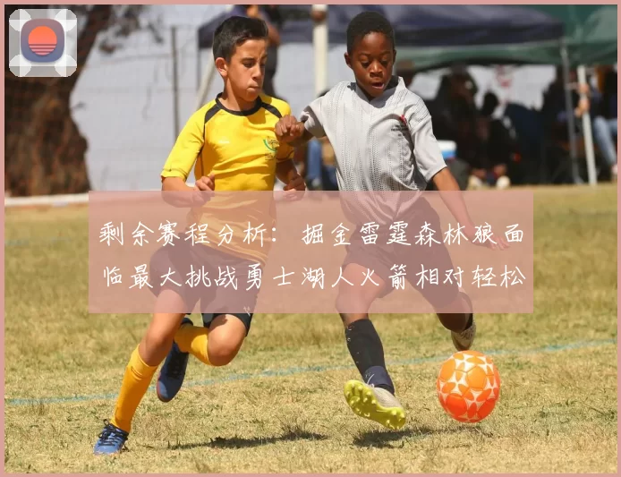 剩余赛程分析：掘金雷霆森林狼面临最大挑战勇士湖人火箭相对轻松